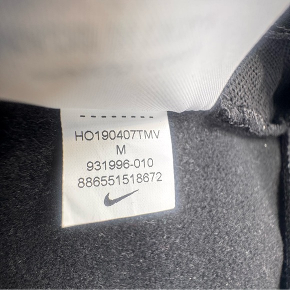 SOLD !!!!!!  Medium Black Sphere Max Therma Hoodie DRI FIT Fleece Full Zip - Picture 11 of 12